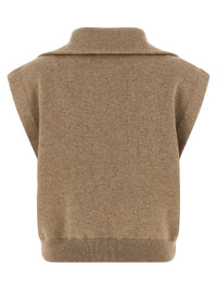 Brunello Cucinelli Women 'Shiny Zipper Pull' Vest