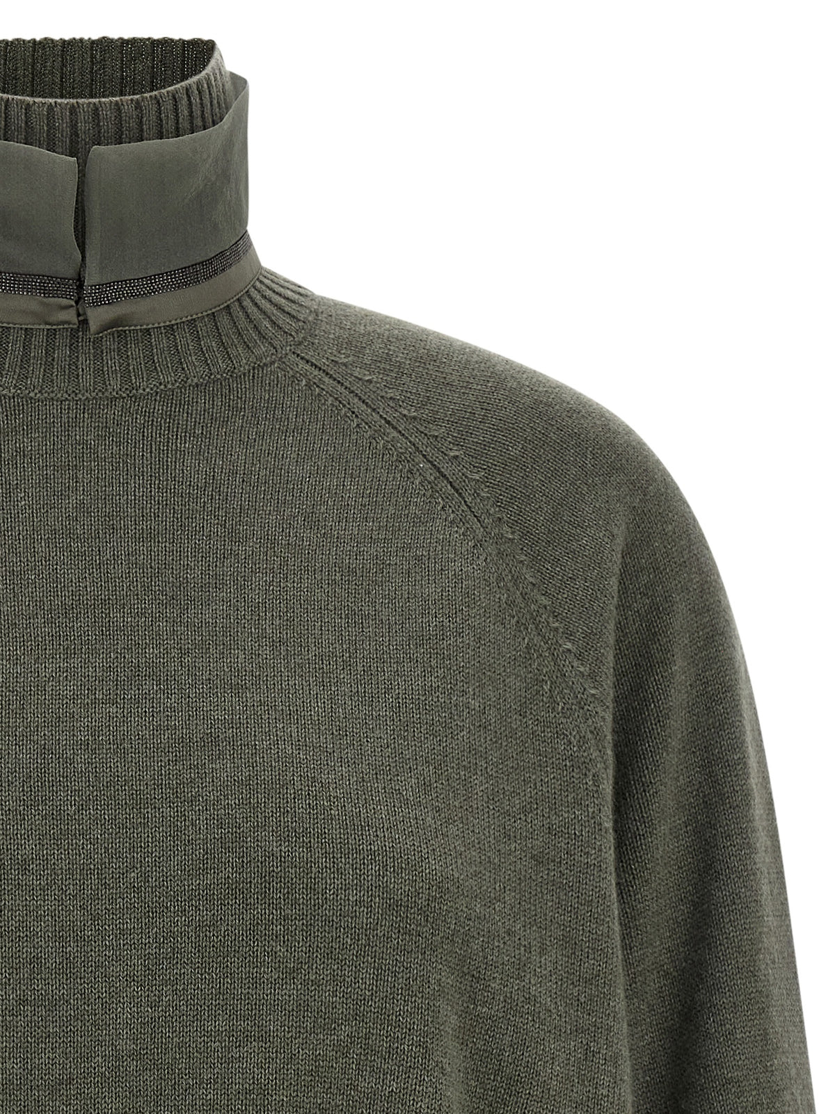 Brunello Cucinelli Women 'Monile' Insert Sweater