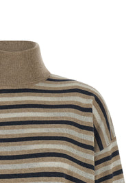 BRUNELLO CUCINELLI Brunello Cucinelli Women 'Sparkling Stripes' Sweater