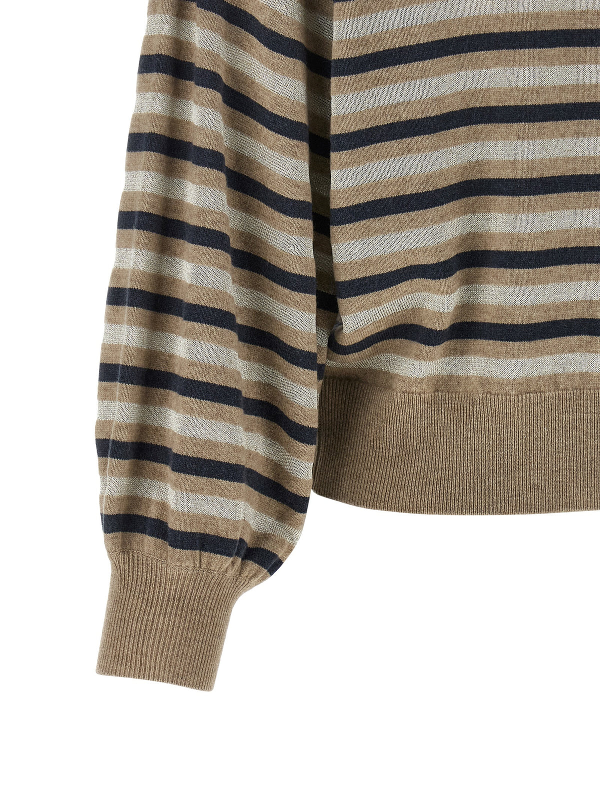 BRUNELLO CUCINELLI Brunello Cucinelli Women 'Sparkling Stripes' Sweater