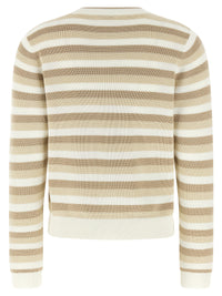 BRUNELLO CUCINELLI Brunello Cucinelli Women Striped Cotton Sweater
