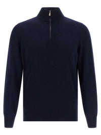 Brunello Cucinelli Men Half-Zip Sweater
