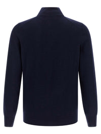 Brunello Cucinelli Men Half-Zip Sweater