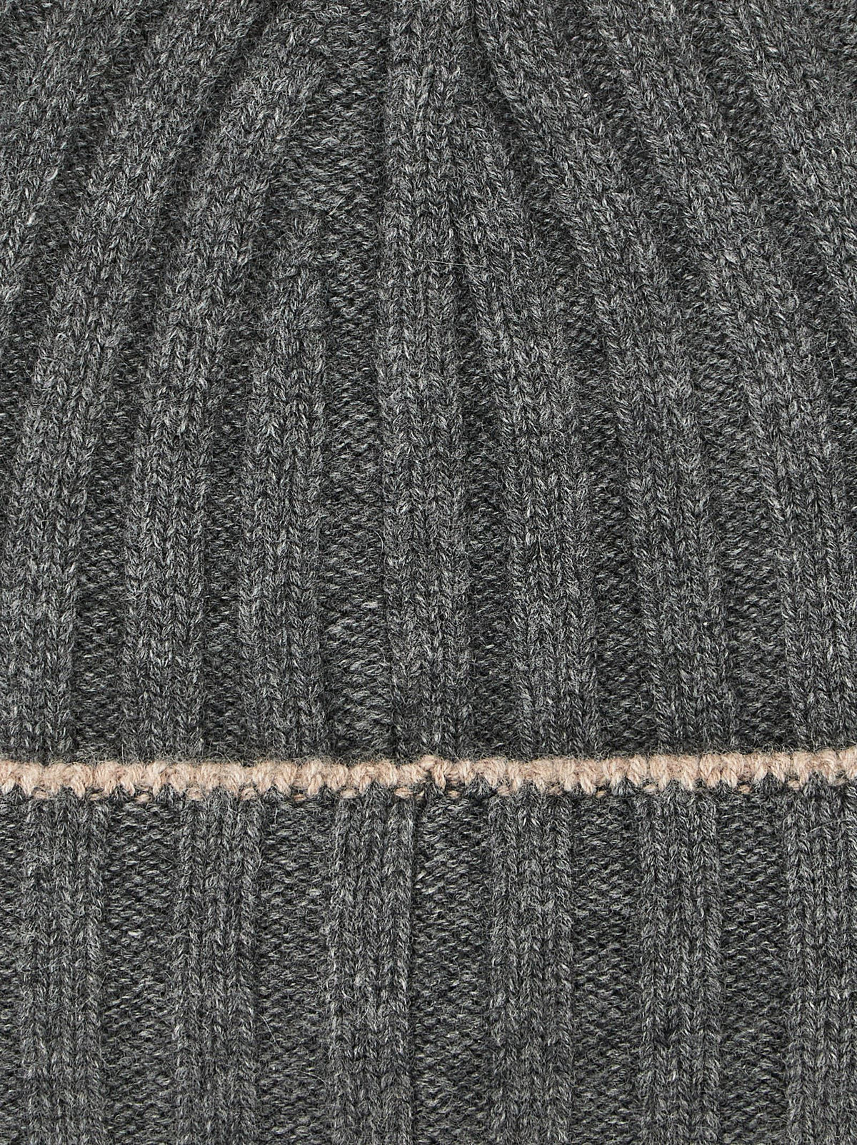 Brunello Cucinelli Men Cashmere Turn-Up Beanie