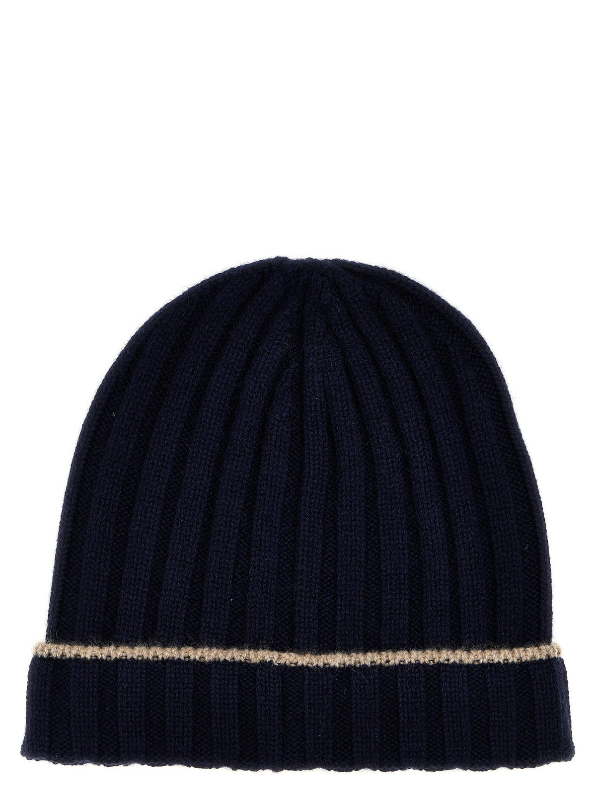 BRUNELLO CUCINELLI Brunello Cucinelli Men Contrast Line Beanie