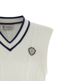 BRUNELLO CUCINELLI Brunello Cucinelli Men Cotton Braided Vest
