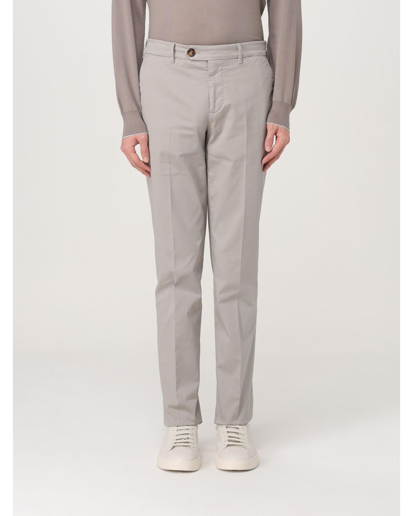 Brunello Cucinelli Chinos Pants Relaxed Fit Men Kaki