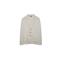 Brunello Cucinelli Cotton Two-Button Patch Pocket Blazer