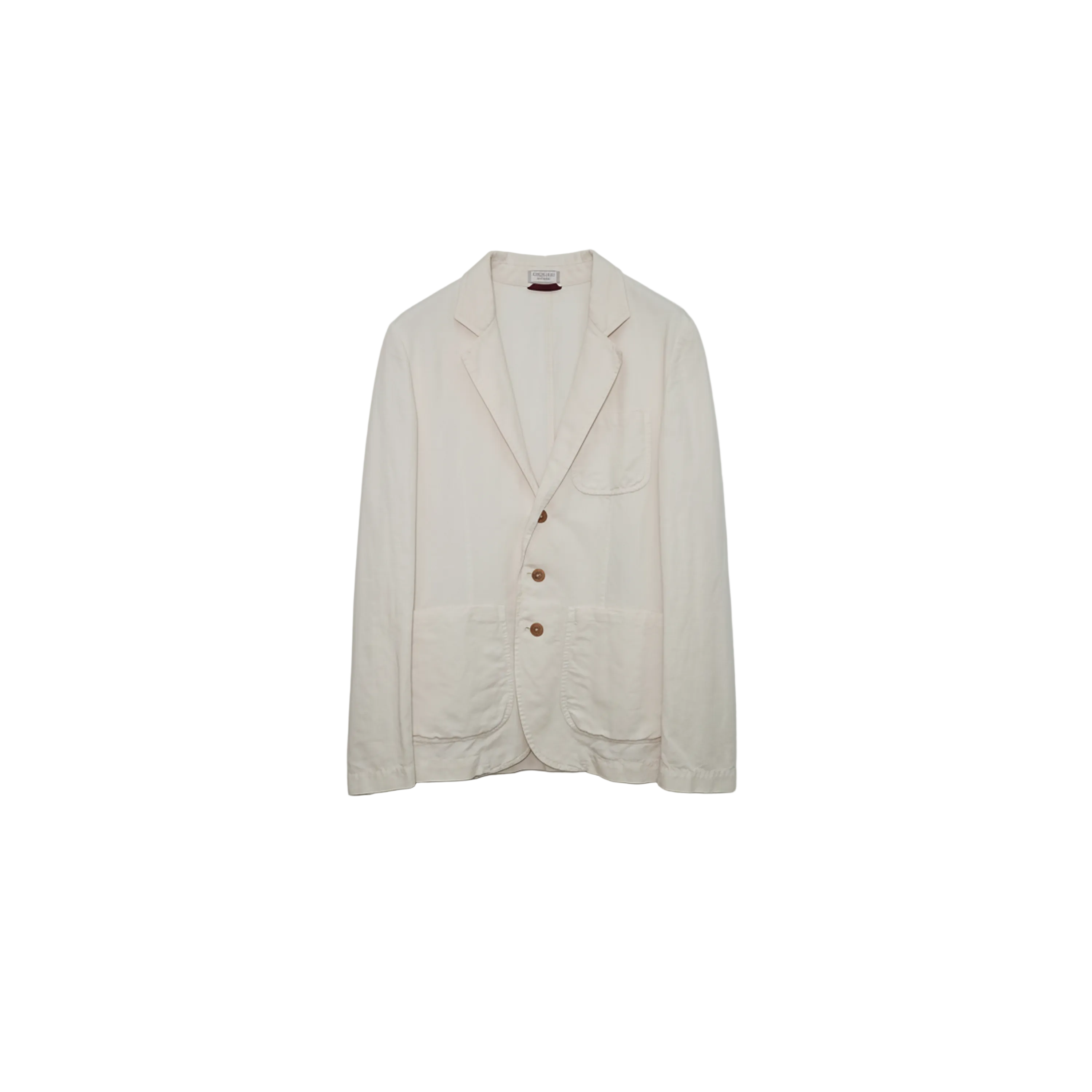 Brunello Cucinelli Cotton Two-Button Patch Pocket Blazer