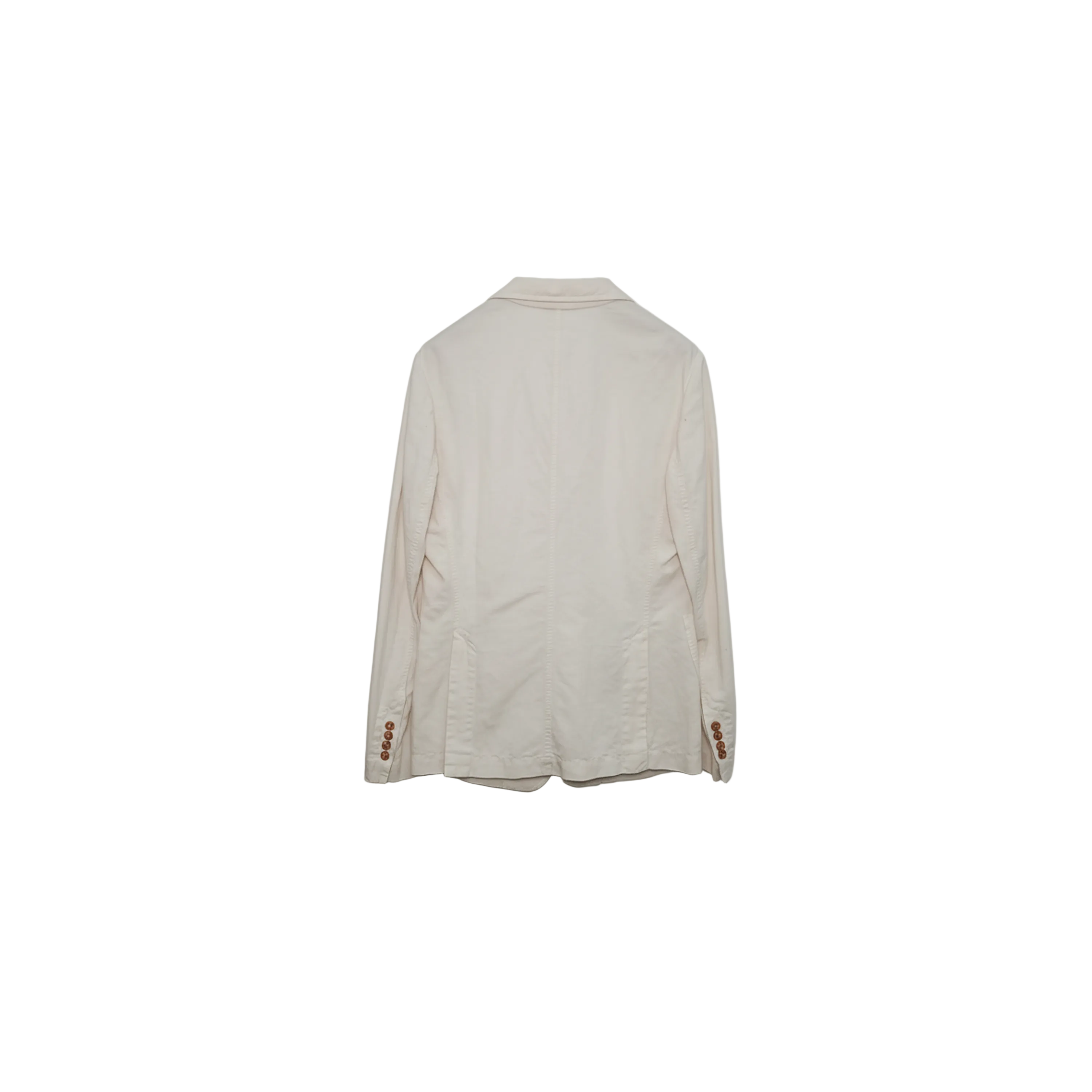 Brunello Cucinelli Cotton Two-Button Patch Pocket Blazer
