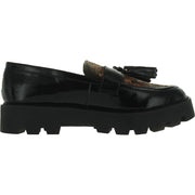 Balinna Womens Patent Loafer Heels