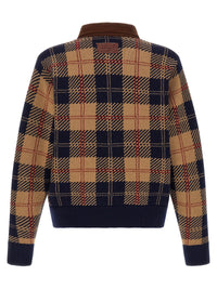 GUEST IN RESIDENCE Guest In Residence Men Tartan Bomber Jacket