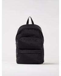 Mm6 Maison Margiela Nylon Backpack Multiple Compartments Kids Black Duffel Bags