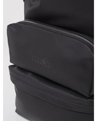 Mm6 Maison Margiela Nylon Backpack Multiple Compartments Kids Black Duffel Bags