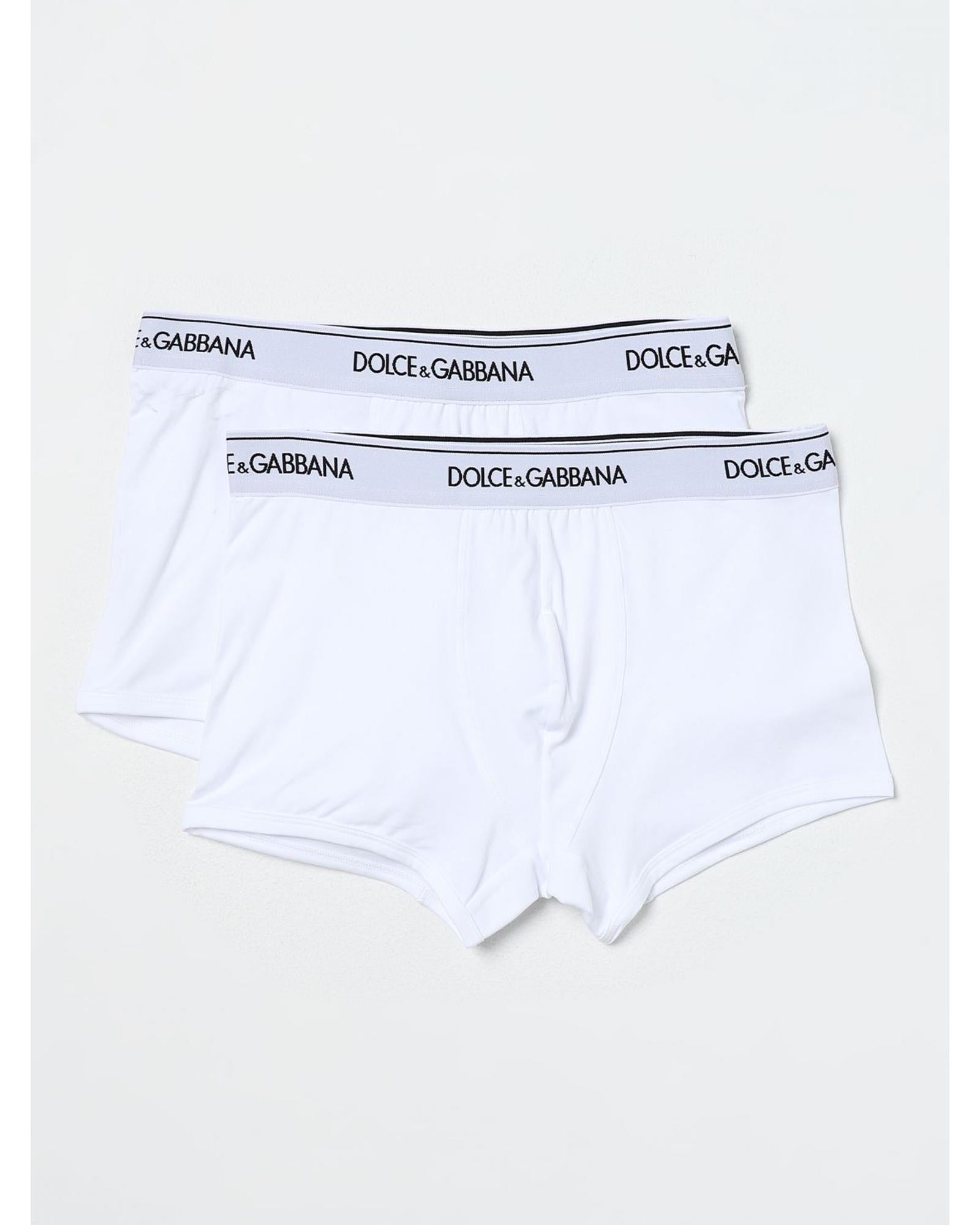 Dolce & Gabbana Dolce Gabba Boxer Briefs Men White Underwear