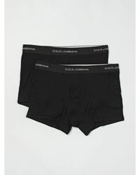 Dolce & Gabbana Logo Waistband Boxer Briefs Men Black Underwear