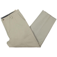 Mens Khaki Classic Fit Dress Pants 32 x 32 Khaki