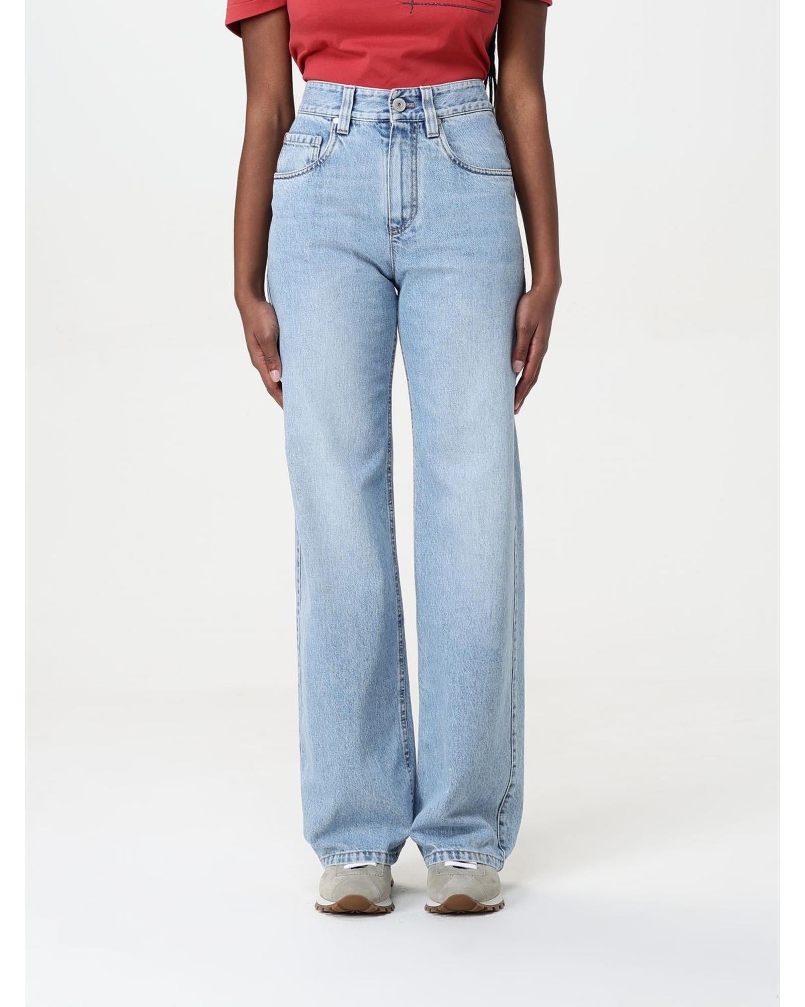 デニム・ジーパン BRUNELLO CUCINELLI Women Denim Pants MA095P5847C8926 Blue Brunello Cucinelli Denim Jeans - Blue - Women | MA095P5847C8926