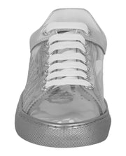 Moschino Womens Transparent Logo Sneakers