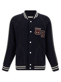 WALES BONNER Wales Bonner Men 'The October Varsity' Bomber Jacket