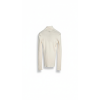 Tom Ford Ribbed Knit Turtleneck Sweater White