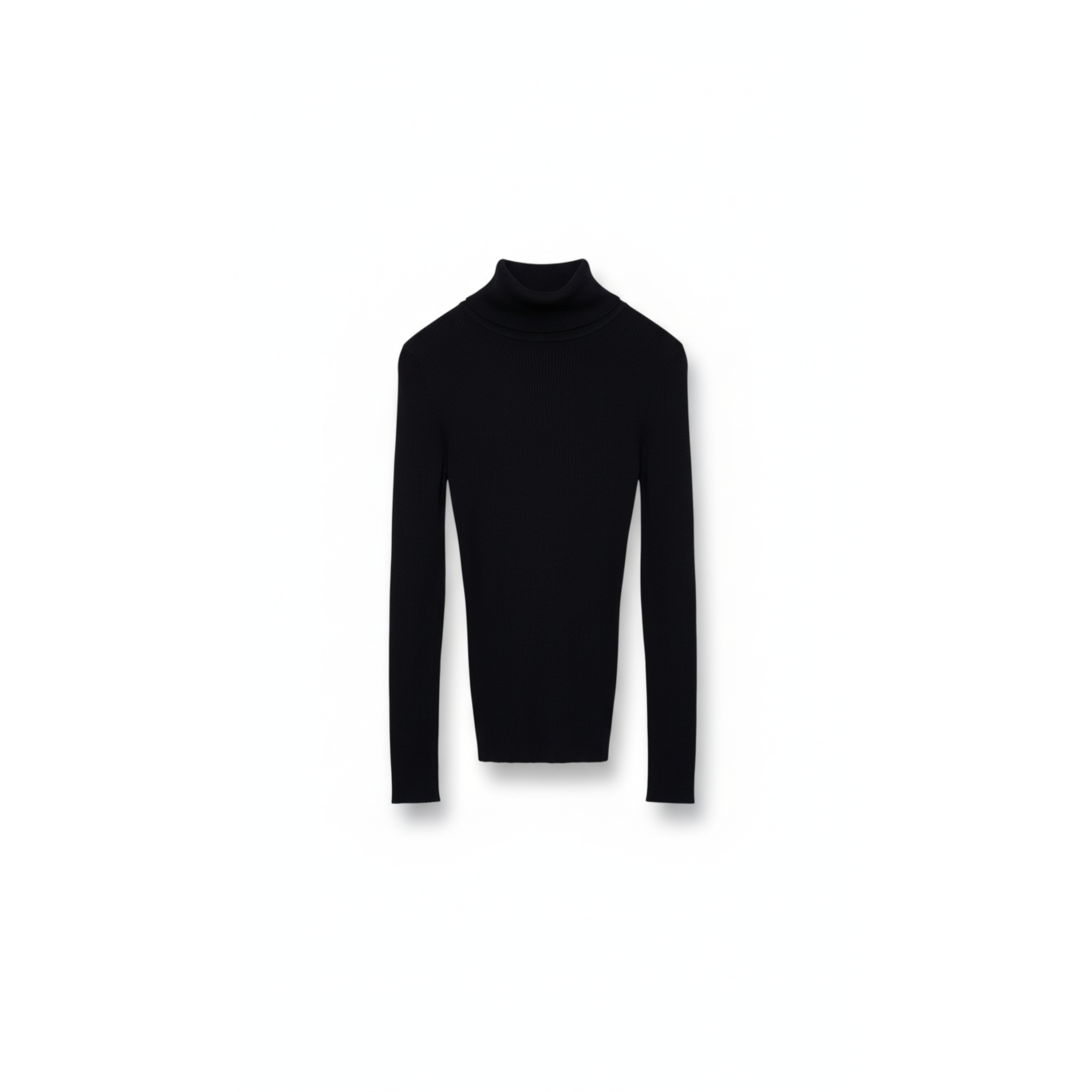 Tom Ford Ribbed Cashmere-Silk Turtleneck Sweater