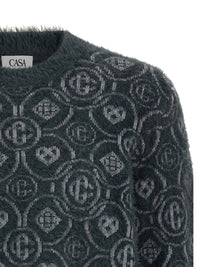 Casablanca Men 'Fluffy Monogram' Sweater