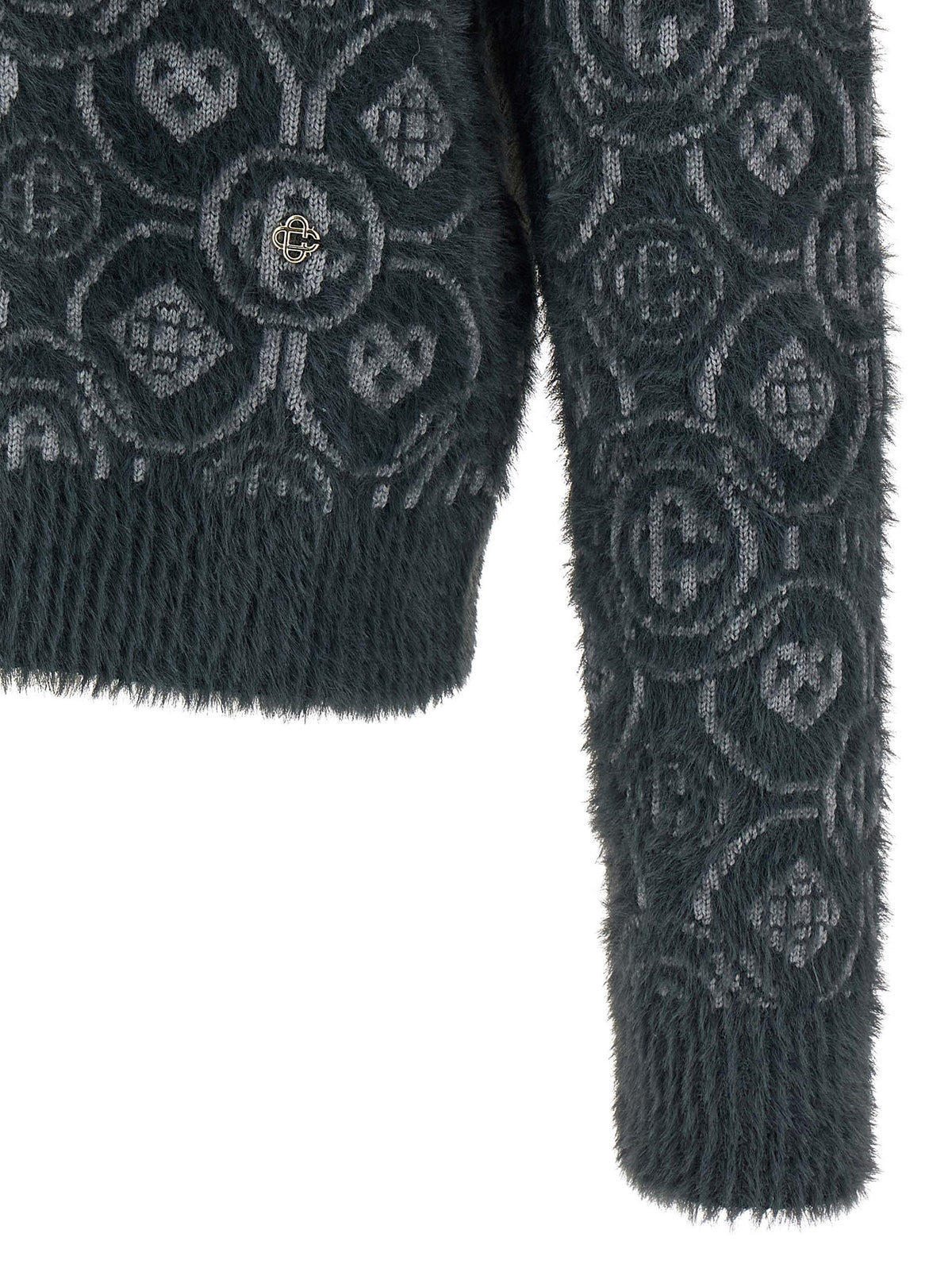 Casablanca Men 'Fluffy Monogram' Sweater