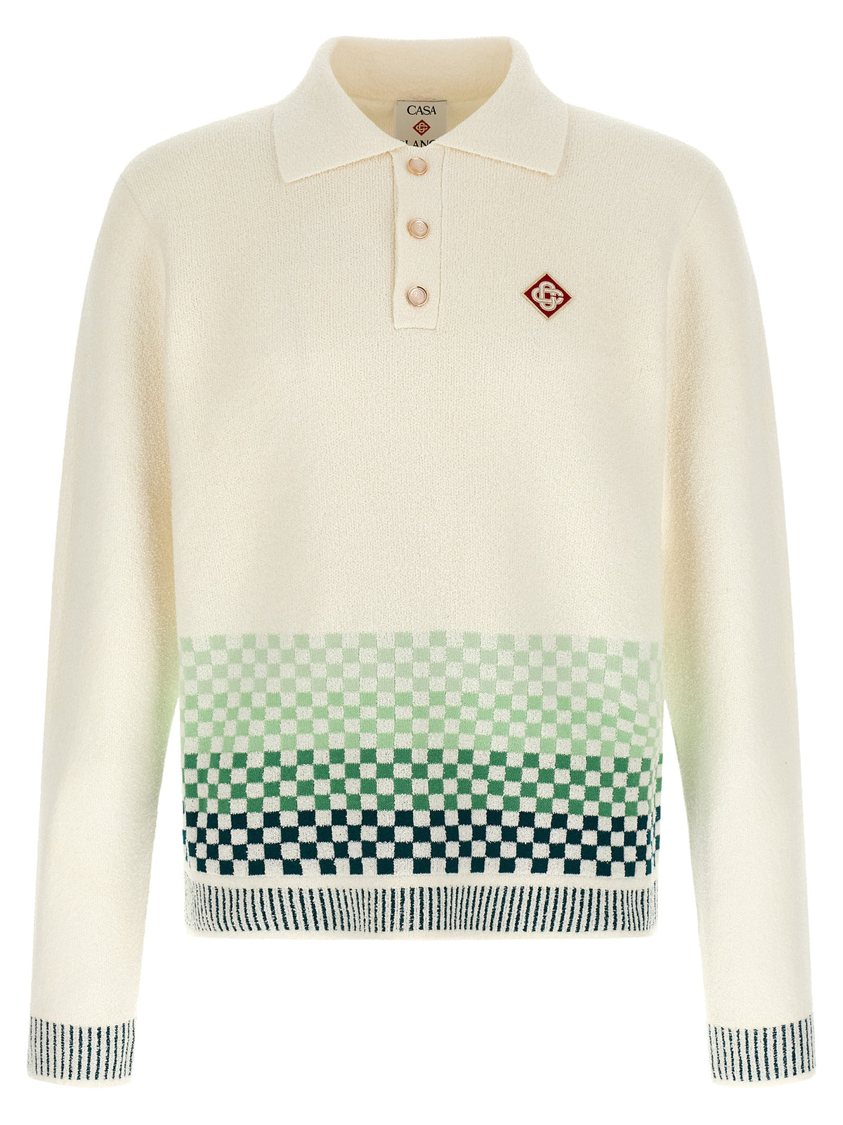 Casablanca Men Chess Polo Shirt