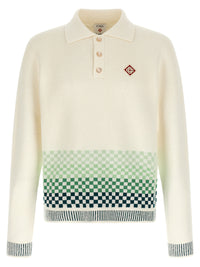 Casablanca Men Chess Polo Shirt