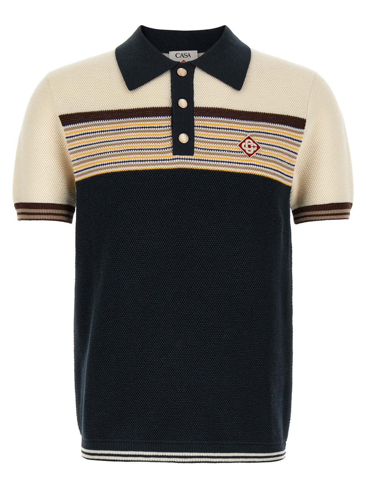 CASABLANCA Casablanca Men 'Café Culture' Polo Shirt