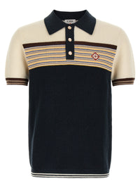CASABLANCA Casablanca Men 'Café Culture' Polo Shirt