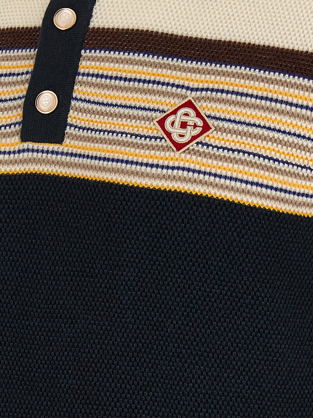 CASABLANCA Casablanca Men 'Café Culture' Polo Shirt