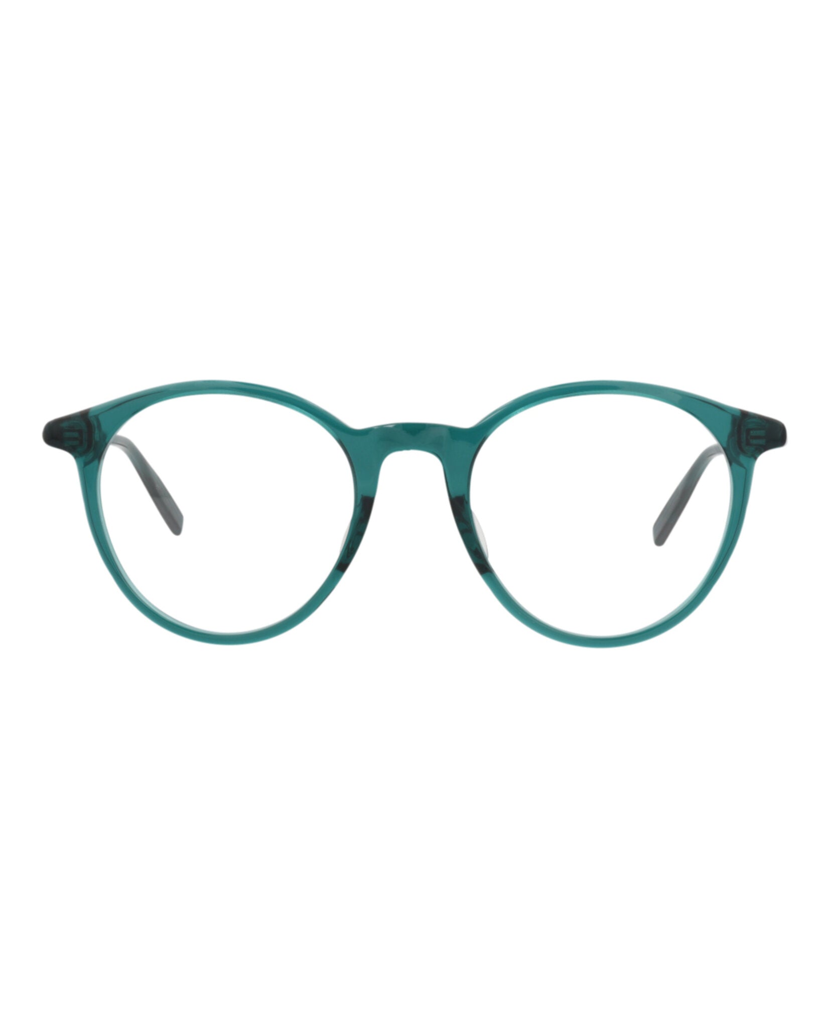 Montblanc Mens Round/Oval Green Green Transparent Fashion Designer Eyewear