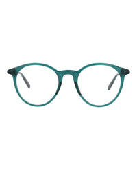 Montblanc Mens Round/Oval Green Green Transparent Fashion Designer Eyewear