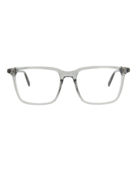 Montblanc Montblanc Mens Square/Rectangle Grey Black Transparent Fashion Designer Eyewear