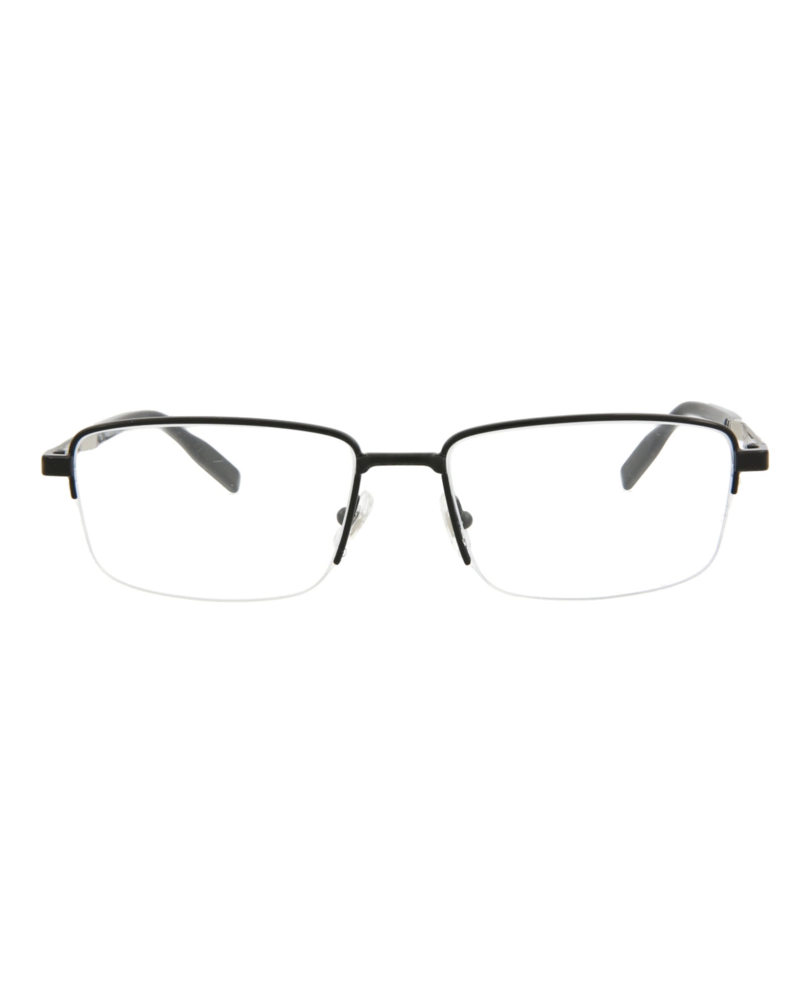 Montblanc Montblanc Mens Square/Rectangle Shiny Silver Fashion Designer Eyewear