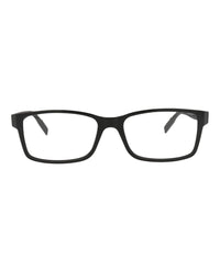 Montblanc Montblanc Mens Square/Rectangle Black Black Transparent Fashion Designer Eyewear
