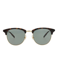Montblanc Montblanc Mens Round/Oval Havana Havana Green Fashion Designer Eyewear
