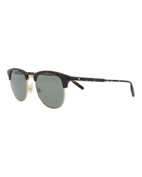Montblanc Montblanc Mens Round/Oval Havana Havana Green Fashion Designer Eyewear