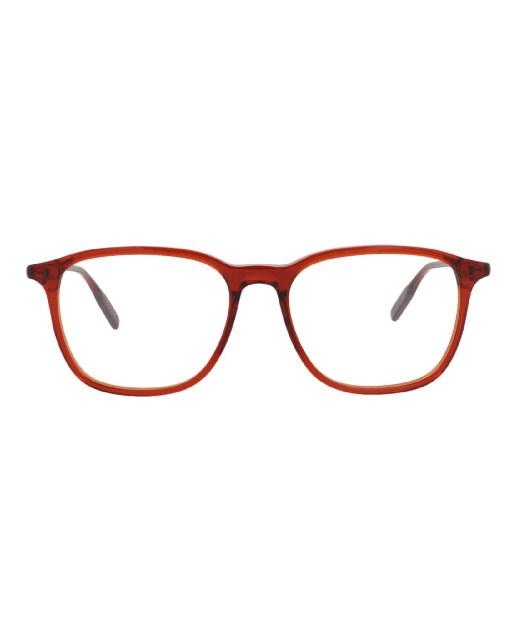 Montblanc Mens Square/Rectangle Burgundy Burgundy Transparent Fashion Designer Eyewear
