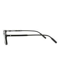 Montblanc Montblanc Mens Square/Rectangle Black Black Transparent Fashion Designer Eyewear