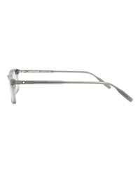 Montblanc Montblanc Mens Square/Rectangle Grey Grey Transparent Fashion Designer Eyewear