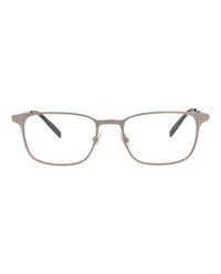 Montblanc Montblanc Mens Square/Rectangle Ruthenium Ruthenium Transparent Fashion Designer Eyewear