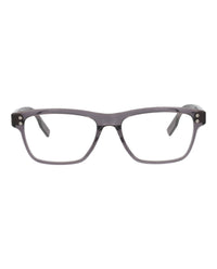 Montblanc Mens Square/Rectangle Grey Grey Transparent Fashion Designer Eyewear
