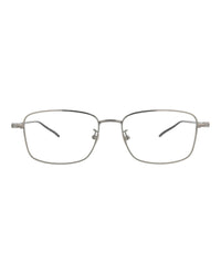 Montblanc Montblanc Mens Square/Rectangle Ruthenium Ruthenium Transparent Fashion Designer Eyewear