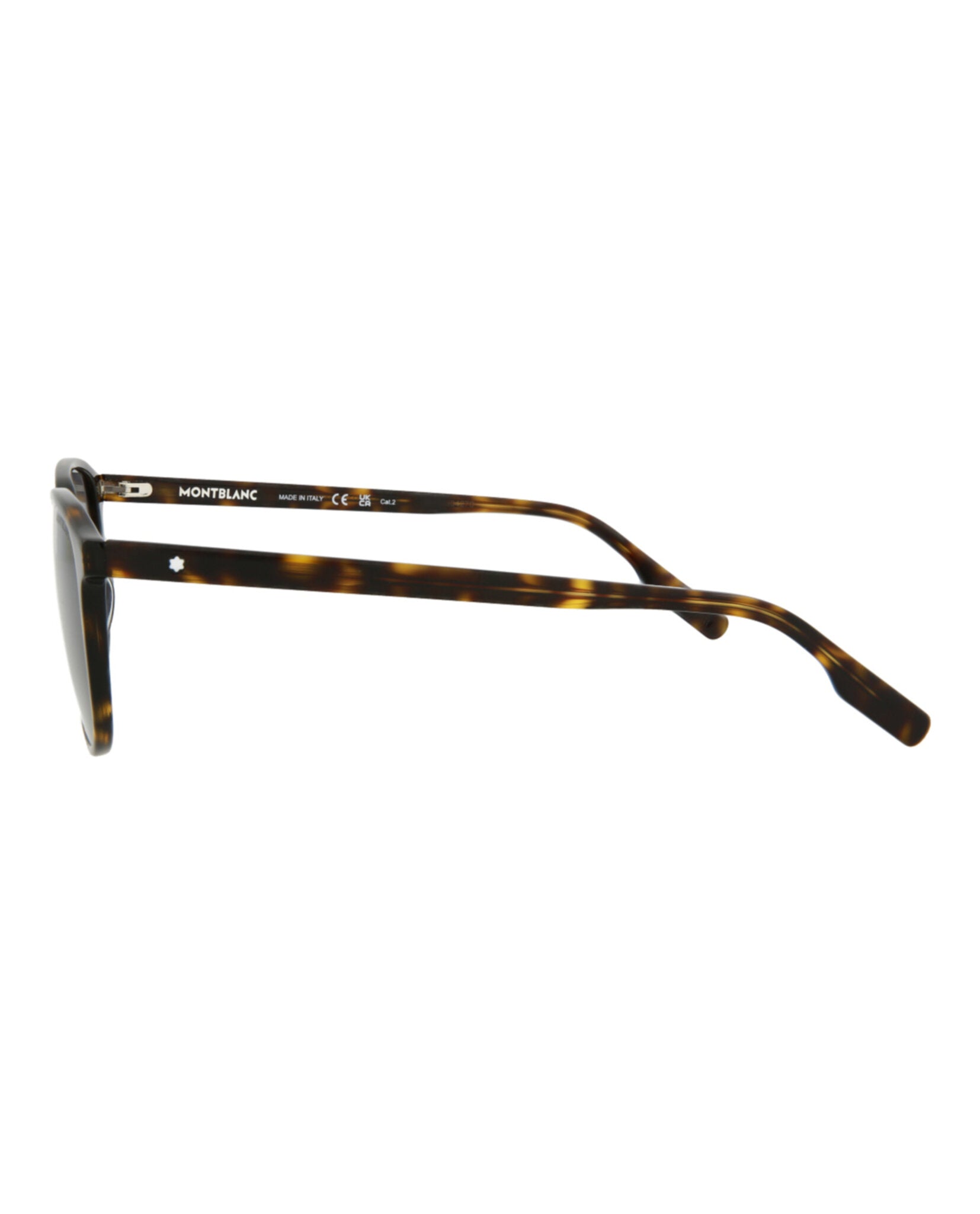 Montblanc Montblanc Mens Square/Rectangle Havana Havana Grey Fashion Designer Eyewear