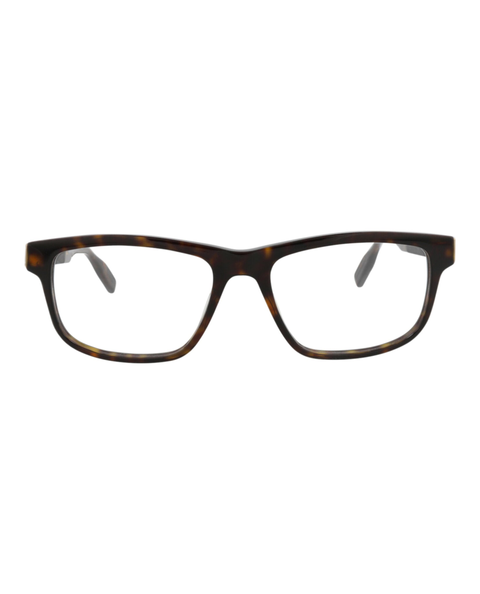 Montblanc Mens Square/Rectangle Havana Havana Transparent Fashion Designer Eyewear Havana Havana Transparent