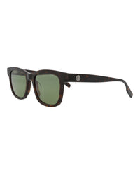 Montblanc Mens Square/Rectangle Havana Havana Green Fashion Designer Eyewear