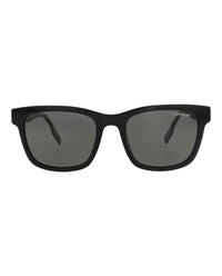 Montblanc Montblanc Mens Square/Rectangle Black Black Grey Fashion Designer Eyewear
